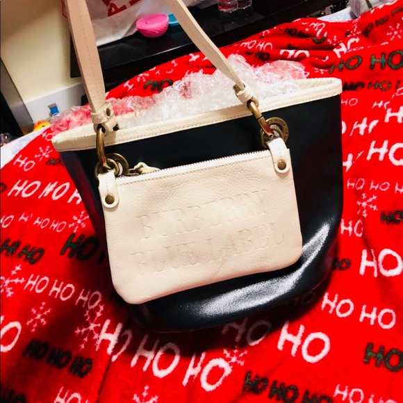 Authentic Burberry Blue Label Tote Small - Picture 6 of 8